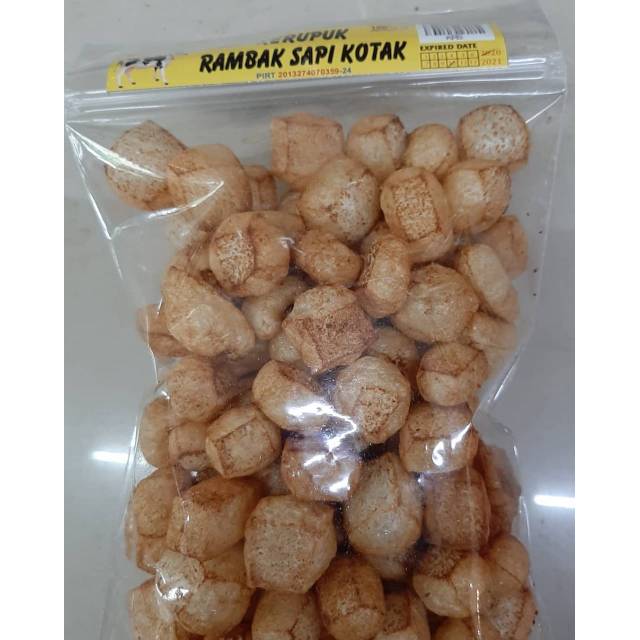 

Krupuk Rambak Sapi kotak