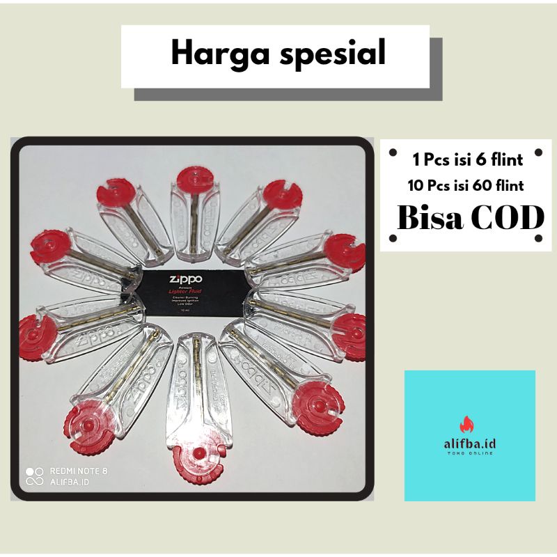 Zippo flint/batu korek api/pemantik korek Zippo