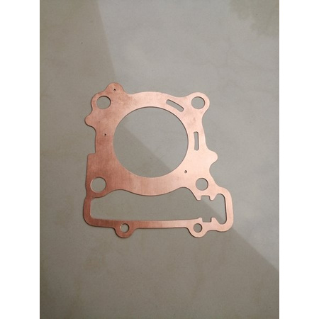 Paking Gasket Topset tembaga Blok head Blok Silinder x max xmax 0.5mm