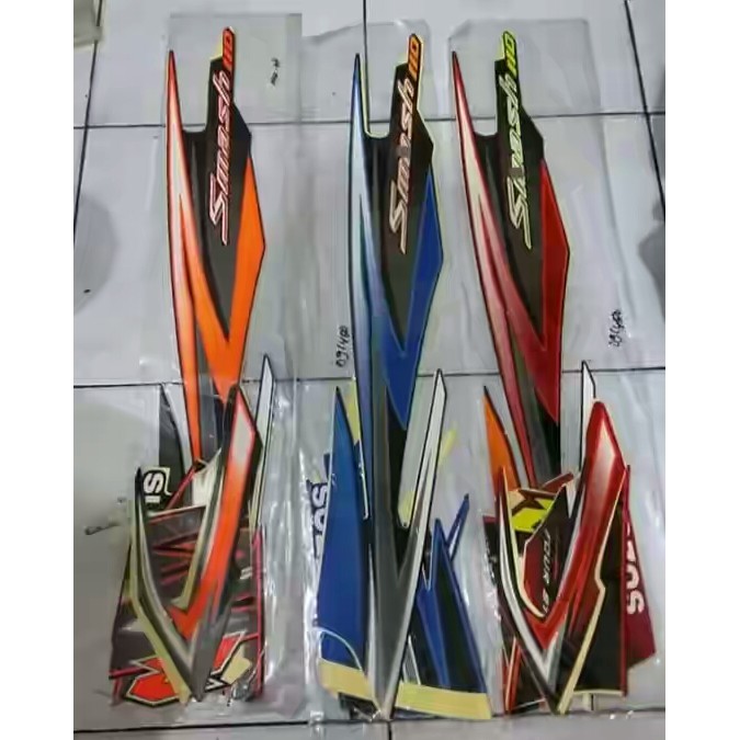 READY STOK BISA COD striping standar smash r 2009 smash 110 r 2009 smash new 2009 smash 110r new  20