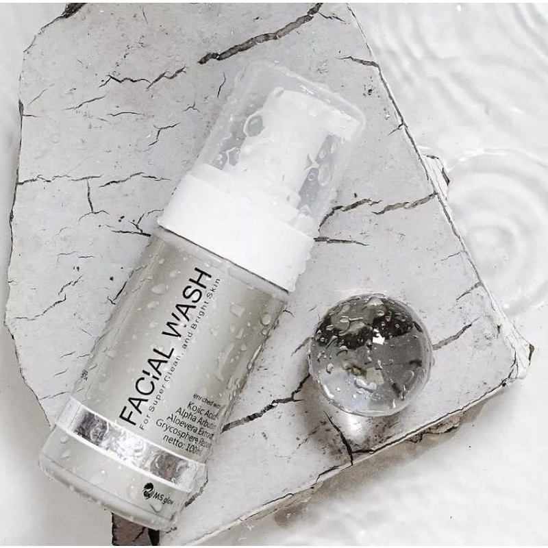 MS Glow Face Wash - Sabun Muka Wanita / Pria
