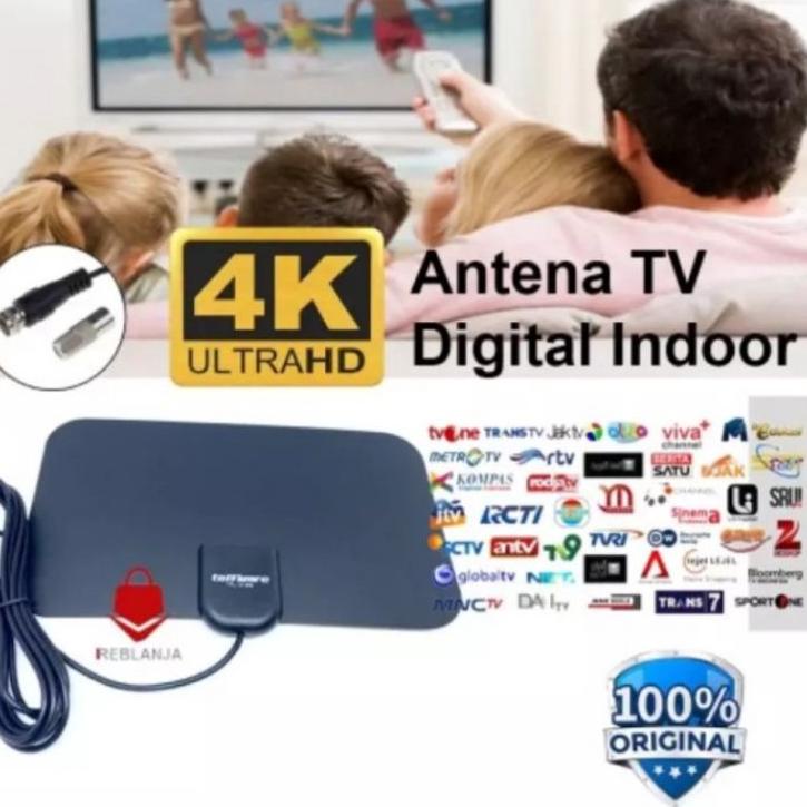 Antena TV Digital Indoor TV Led Dan Tabung Kualitas Terbaik / Antena Digital UHF VHF ⅍