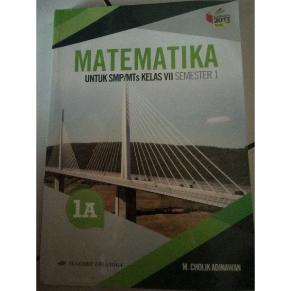 Buku Matematika 1A Kelas 1 SMP