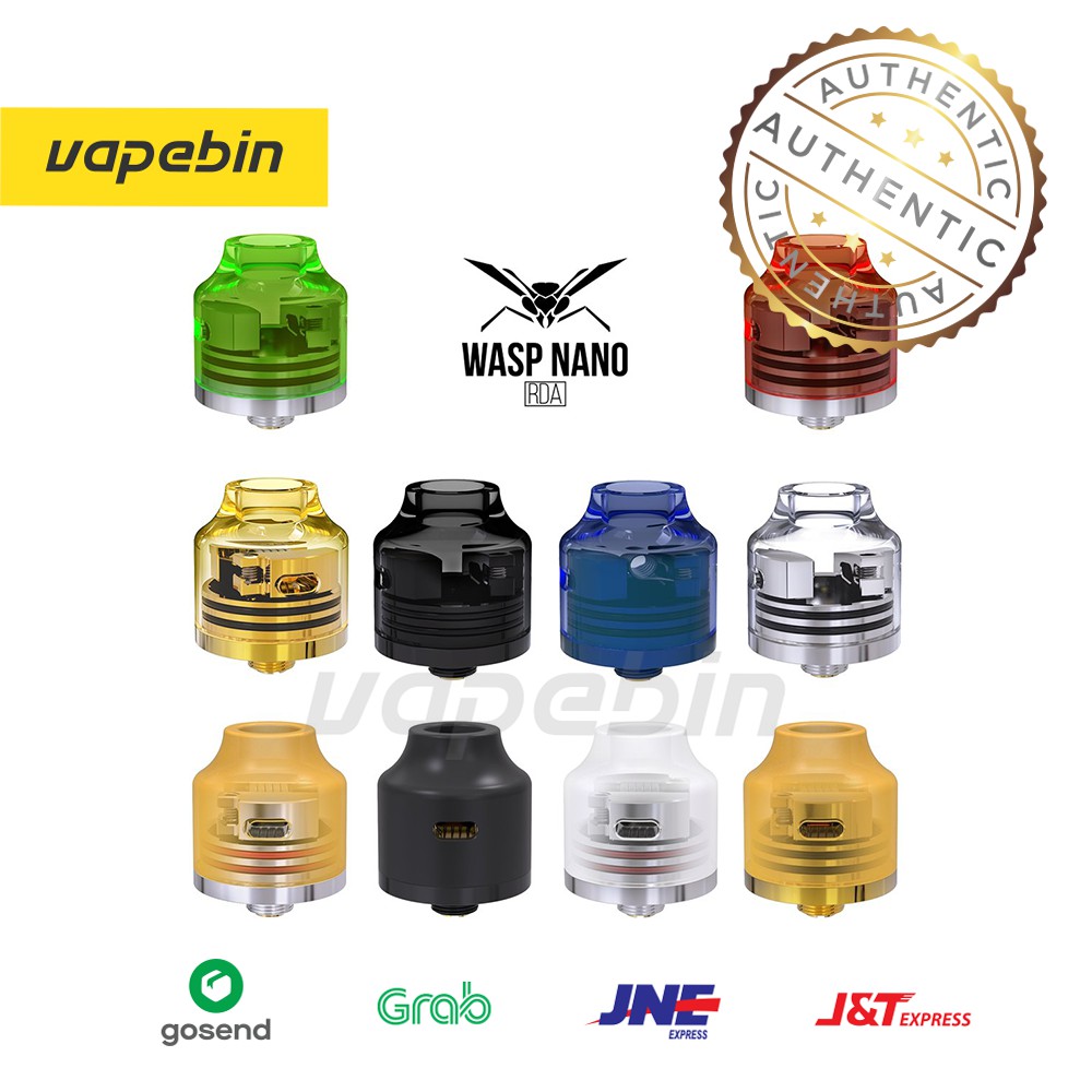 OUMIER WASP NANO RDA 22MM - WASP NANO RDA - AUTHENTIC WASP NANO RDA