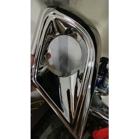 ring cover foglamp BUMPER DEPAN toyota grand innova inova BARONG 2013 2014 2015 CHROME CROME