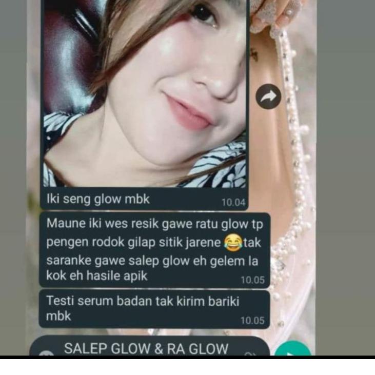✨SALE✨ CREAM PEMUTIH WAJAH RATU GLOW PAKET PENGELUPASAN produck viral