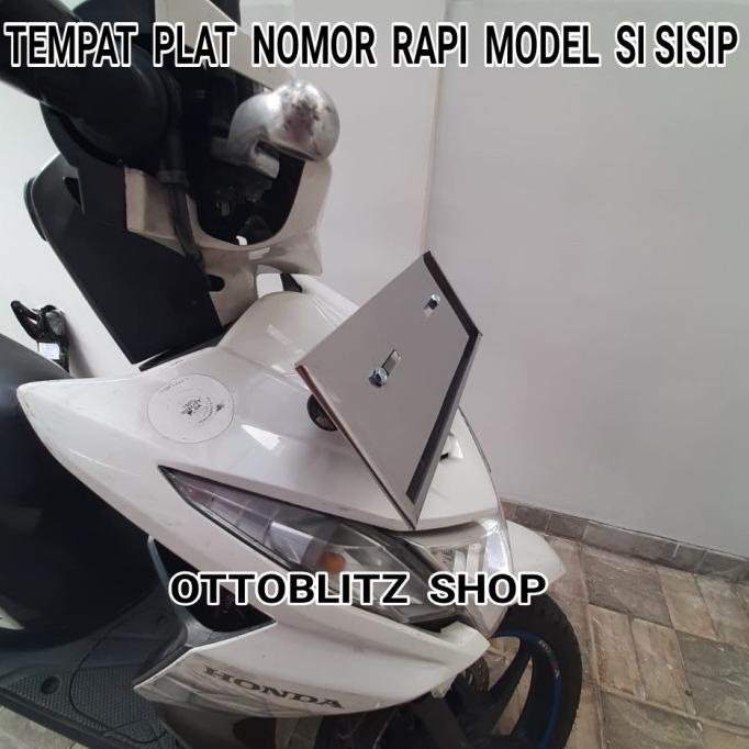 Jual Dudukan Tatakan Tempat Plat Nomor Motor Lux Model Isi Shopee