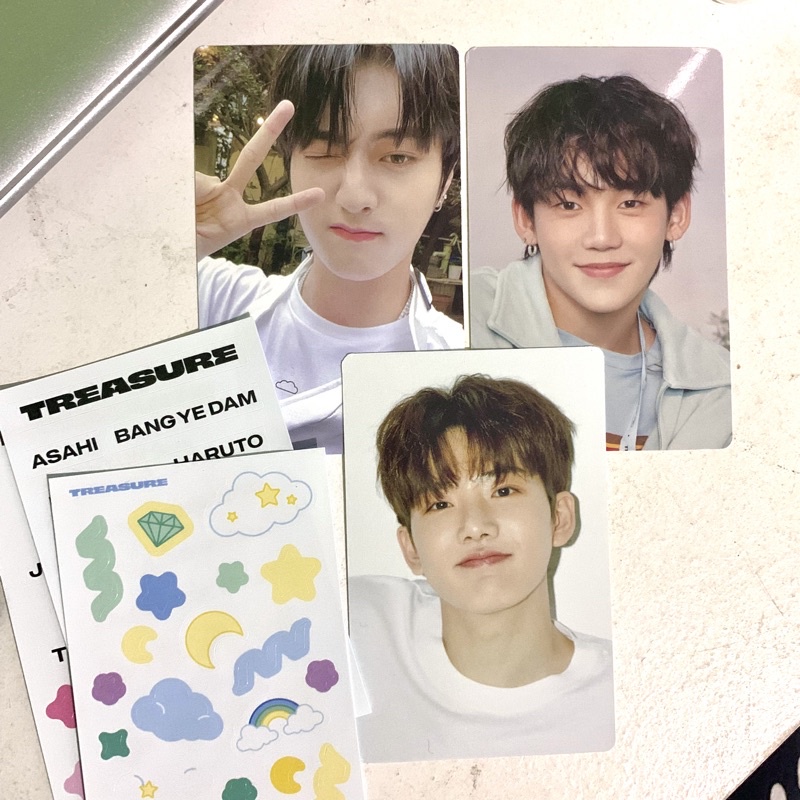 [ ready ] treasure pop up md pc haruto junkyu hyunsuk selca tworld