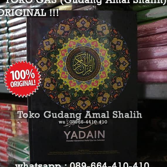 READY-STORE AL QURAN HAFALAN YADAIN STANDARD KARANTINA ORI