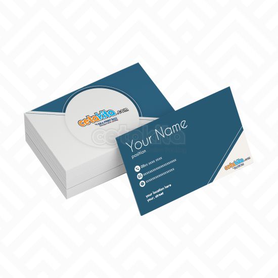 

Cetak Kartu Nama Include Box Dua/Satu Sisi (100pcs/set) Desain/Custom