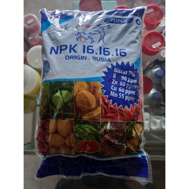 Pupuk NPK 161616 Pak Tani 1 kg