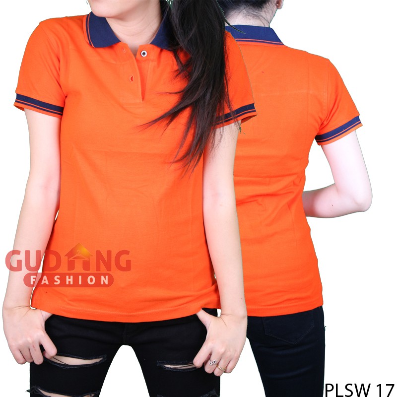 Baju Polo Shirts Simple Wanita PLSW 17