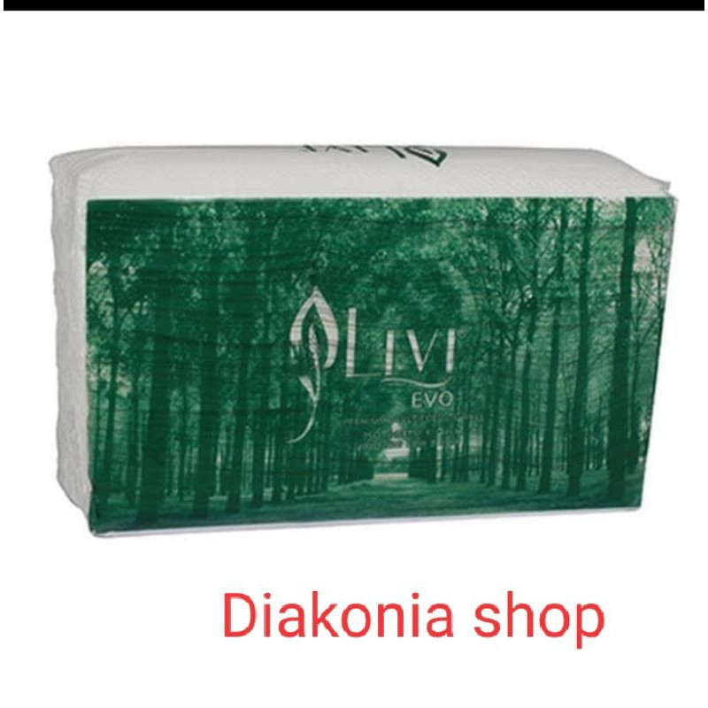 

Tisu Minyak/ Tisu Livi Evo Multifold Towel/ Tisu Livi minyak/ Tisu Dapur Kasar/ Tisu Livi Dapur