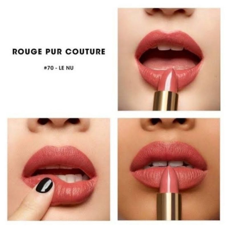 YSL ROUGE PUR COUTURE Matte Lipstick 70 Le Nu - Travel Size