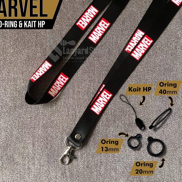 

Ready Stok Lanyard PODS Gantungan Pods Tali Gantungan HP Motif MARVEL FREE 3 Oring Kait HP & Bonus GANCI paling murah
