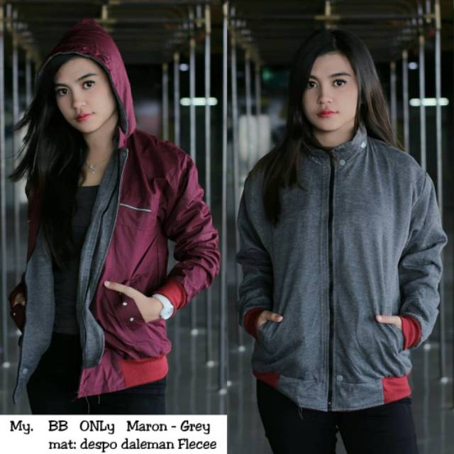 BB Only Jacket || Jacket Bolak balik || Two in One Jacket #BBO