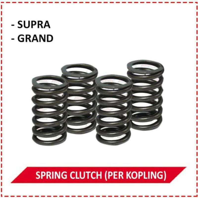 PER KOPLING BRT KLX/CRF/R15/TIGER/GLPRO/JUPETER Z/JUPITER MX/JUPITER MX KING/ CLUTH SPRING SPRING CLUTH PER KOPING RACING BRT SMASH NINJA 250 SCORPIO SKORPIO NINJA150 SUPRA GRAND LEGENDA RXKING SONIC NEW FU150  R25 SHOGUN125 R15 GHIO MOTOR SHOP