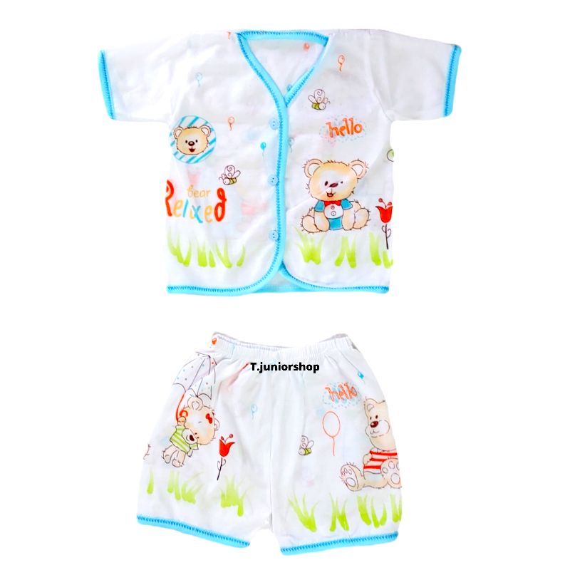 SETELAN BAJU PENDEK BAYI BARU LAHIR