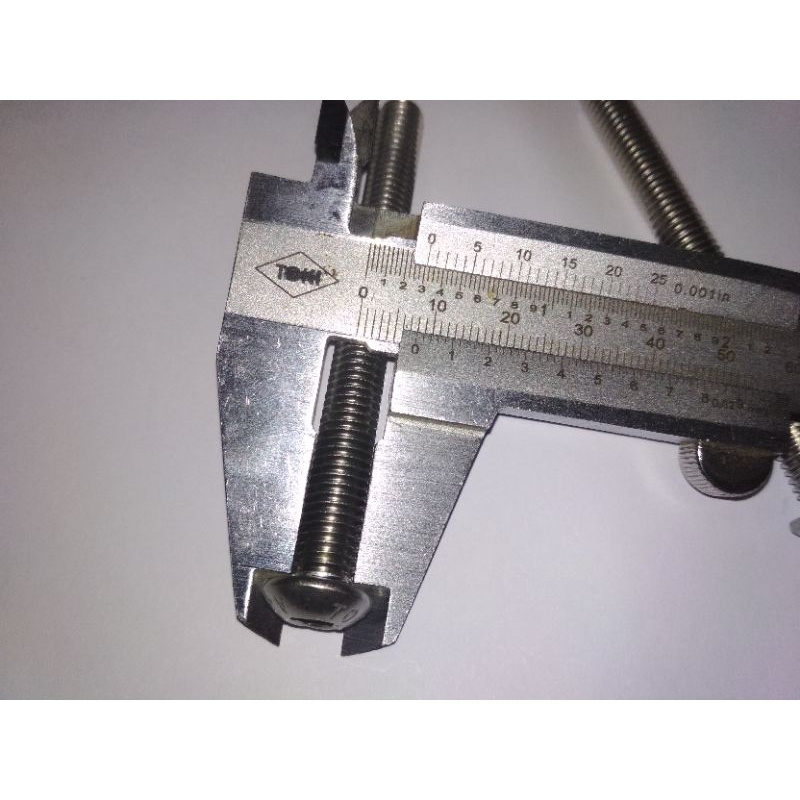 button L M8 X 80 (8cm) stainless 304 A2-70