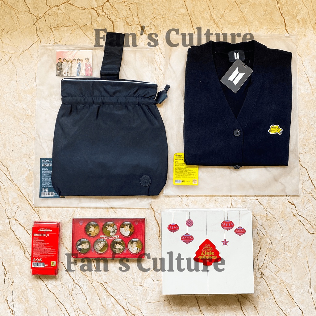 [READY STOCK] BTS BUNDLE MD: Little Wishes Merch - Bracelet with Magnet Set/Holiday Special Box/Dalm