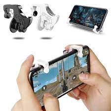 Trigger joystick  1 Pasang Tombol alat bantu gaming Tembakan untuk PUBG  L2 R2/L1 R1Smartphone topquality