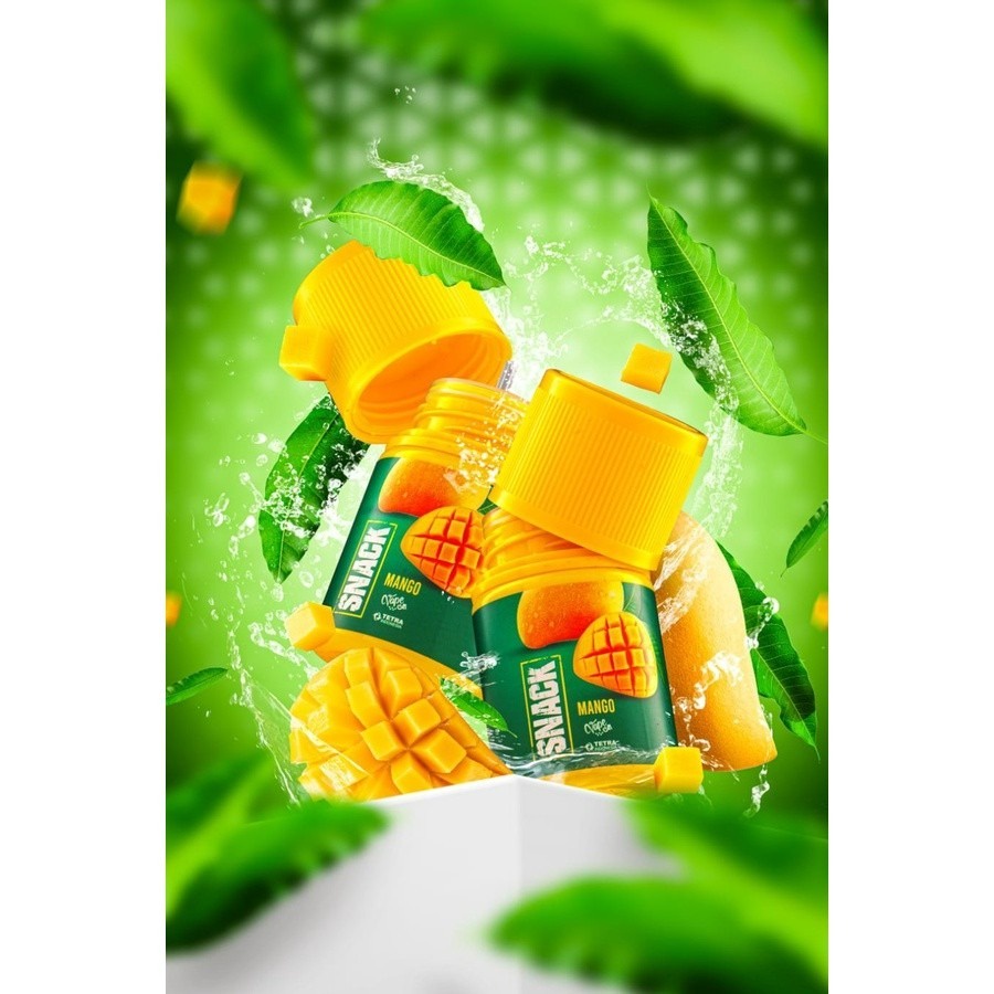 SNACK MANGO 60ML LIQUID SNACK FRUITY MANGO FREEBASE SNACK MANGO FRUITY