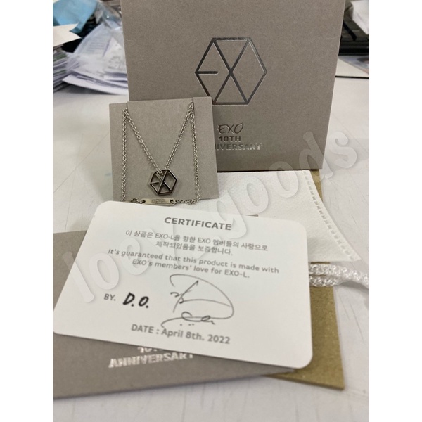 EXO 10th ANNIVERSARY NECKLACE