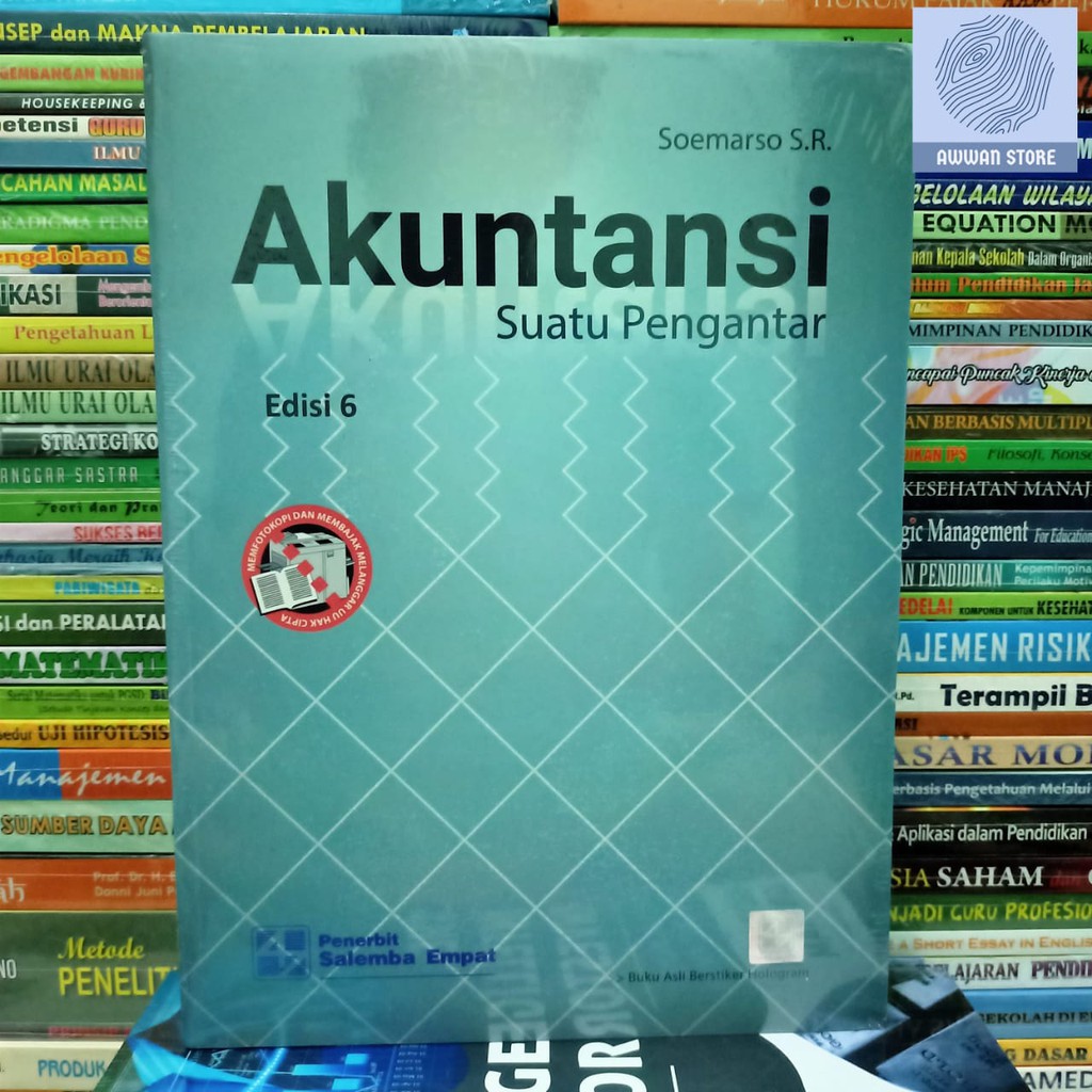 Akuntansi Suatu Pengantar Edisi 6 - Soemarso Slamet Rahardjo