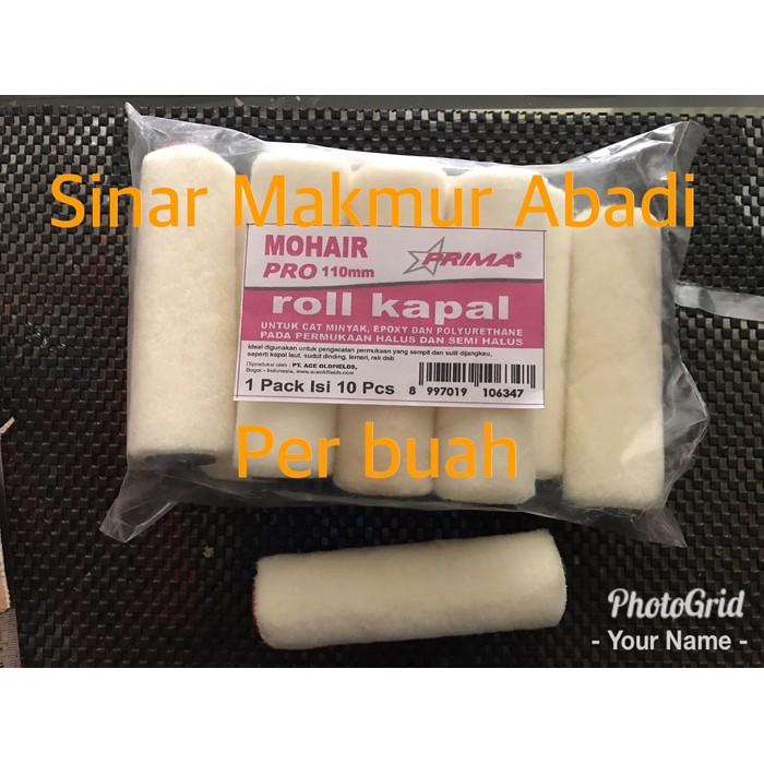 

Kuas Isi Roll Mohair/Roll Kapal/Untuk Cat Minyak, Epoxy Dan Polyuretha