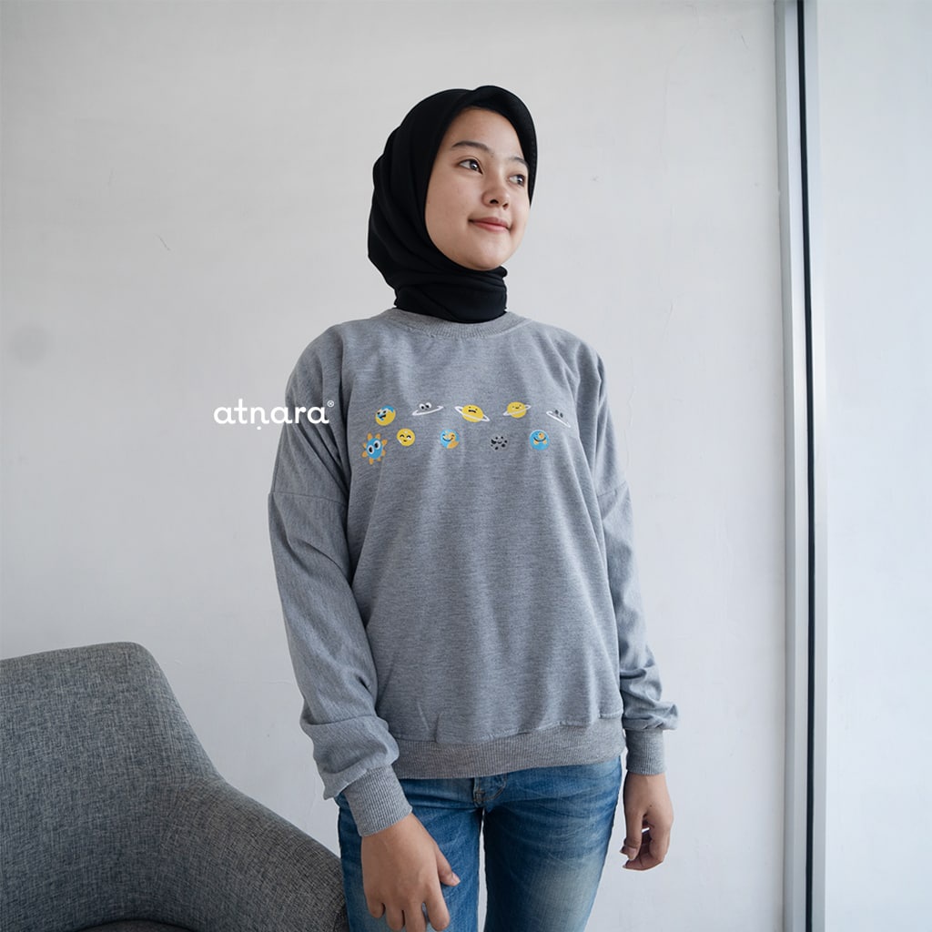 Nara Grosir - Planet Sweater l Sweater Terbaru l Pria dan Wanita