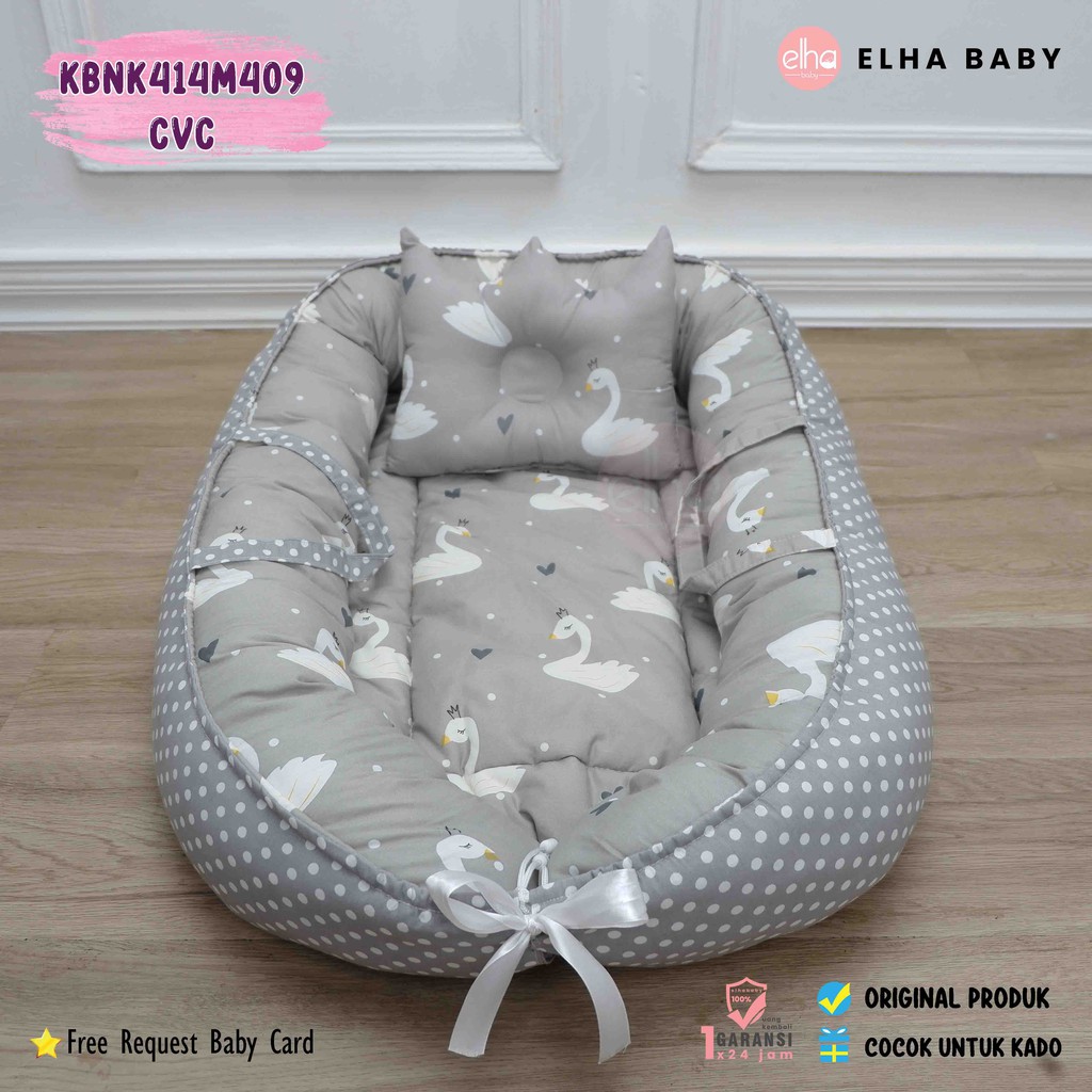 Kasur Bayi Jumbo Tempat Tidur Bayi Model Perahu Perlengkapan Bayi Baru Lahir Karakter Baby Gift