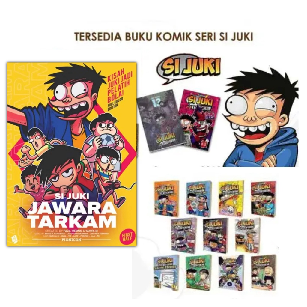 Buku Seri Si Juki Komik Si Juki Si Juki Jawara Tarkam Si Juki Pandemik