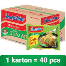 

NOODLES/MIE INSTANT INDOMIE KUAH RASA SOTO MIE DUS (ISI 40 PCS)