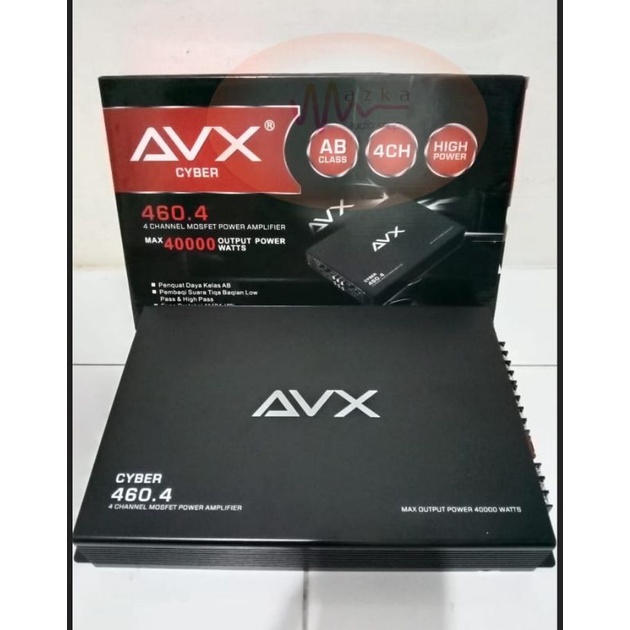 Power Amplifier AVX cyber 460.4 4 chanel 40.000w