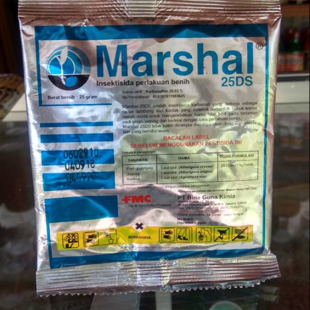 Jual (COD) Insektisida MARSHAL 25DS 25 gr | Shopee Indonesia