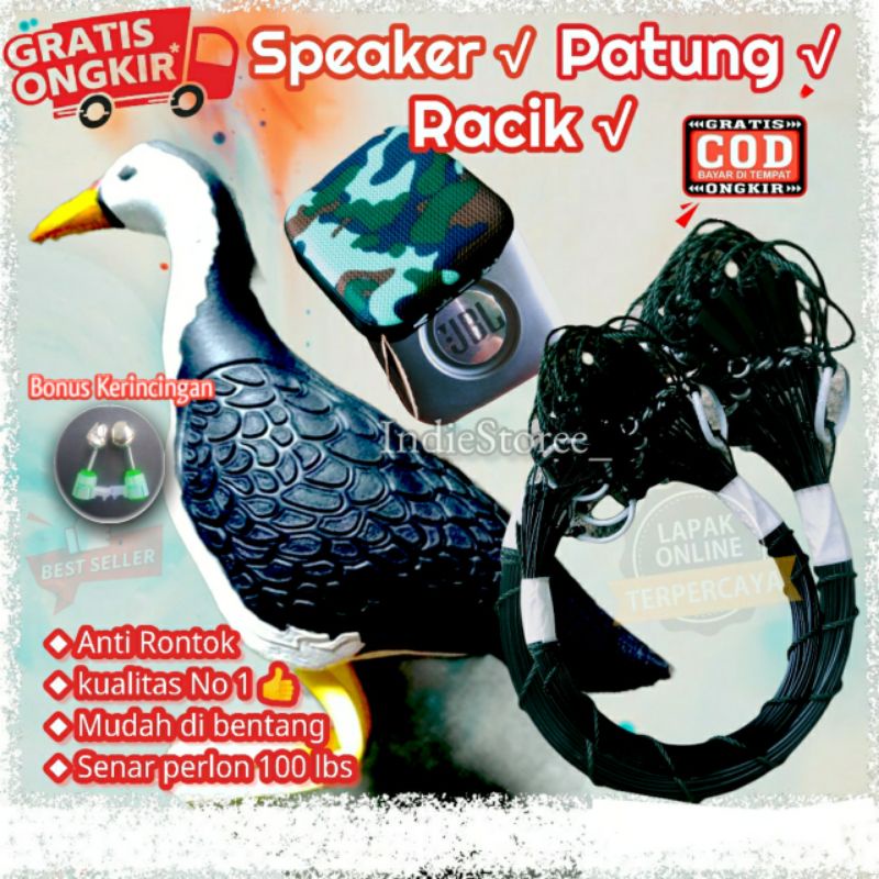 RACIK RUAK RUAK - RACIK RUAK2 - RACIK RUAK RUAK GANTUNG - JONTROT RUAK2 (PATUNG+RACIK+SPEAKER)