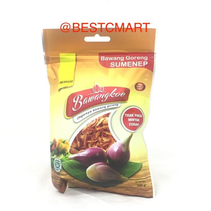 

[COD] BAWANGKOE BAWANG GORENG SUMENEP 100GR [COD]