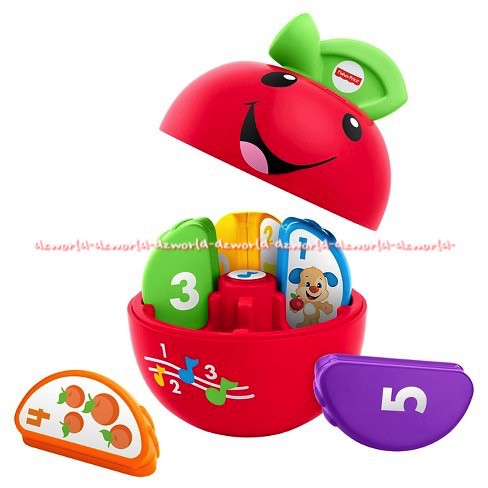 Fisher Price Laugh&amp;Learn Learning Happy Apple Mainan Edukasi Bayi Bentuk Apel