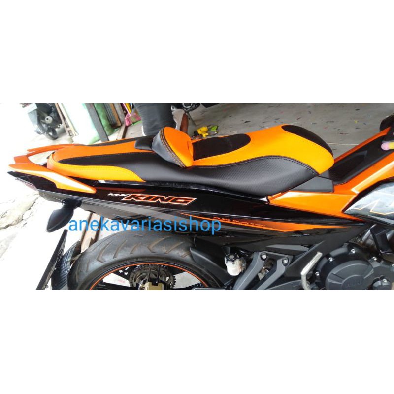 kulit jok custom MX KING.aksessoris motor