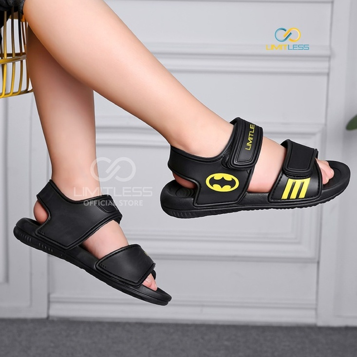 Sendal Selop Anak Laki Karakter Lentur Sepatu Sandal Slip On Anak SPIDERMAN Sandal Gunung Anak Cowok Casual