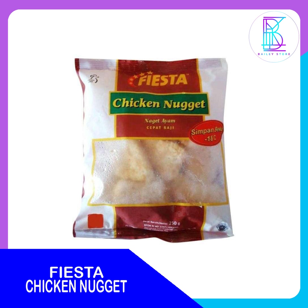 

FIESTA CHICKEN NUGGET 500 GRAM