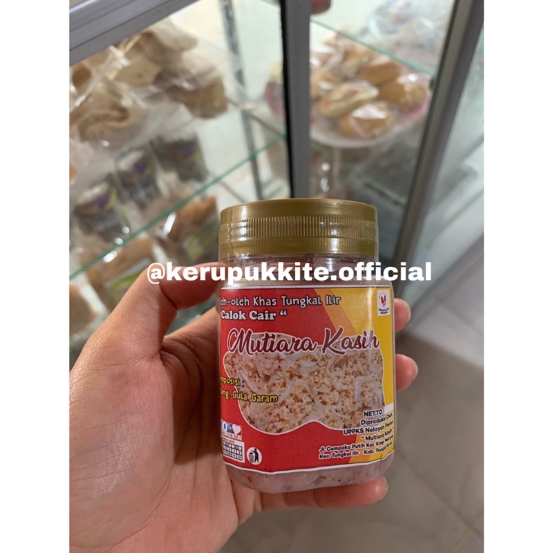 

(180g)Terasi cair/terasi udang rebon/calok cair/terasi khas kuala tungkal-jambi