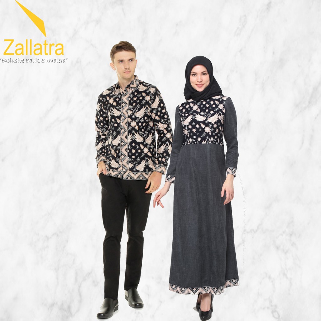 Batik Kebaya Couple Batik Asli Jambi - Zallatra