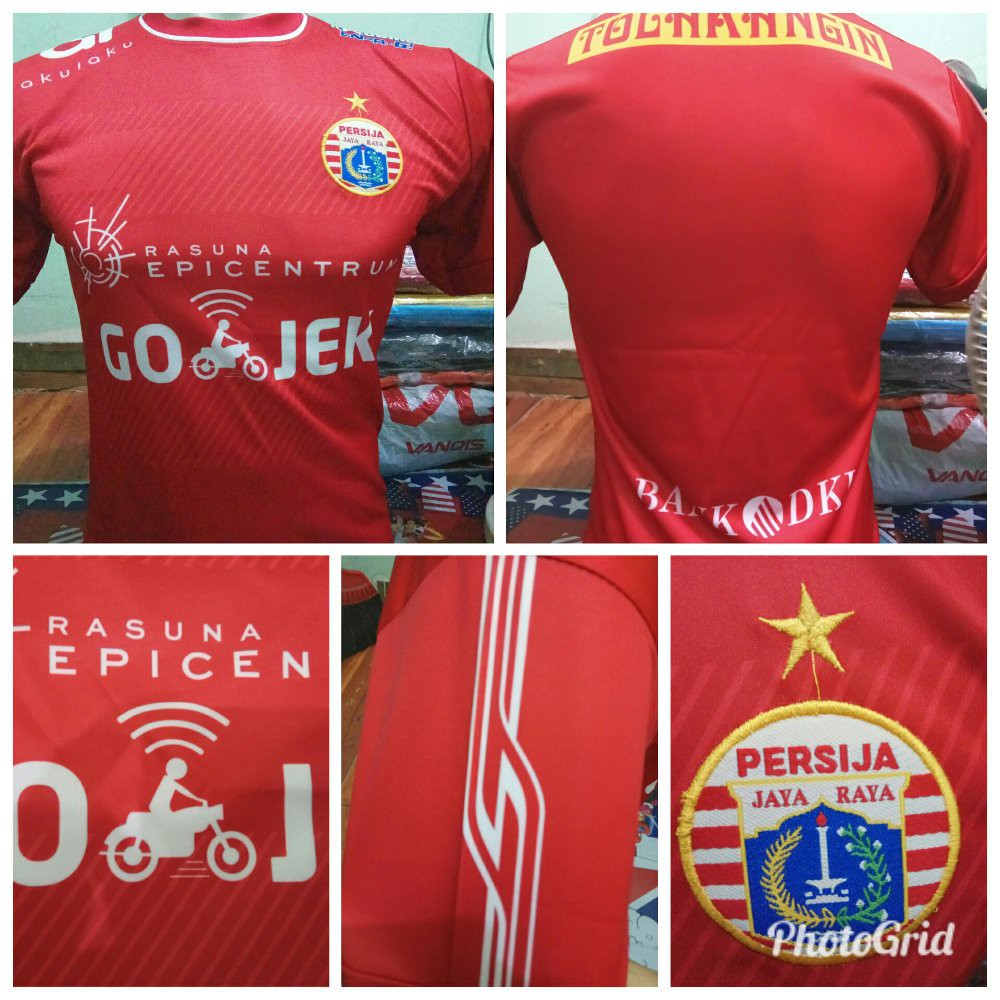 Dijual Jersey Persija Jakarta home 2018 Diskon