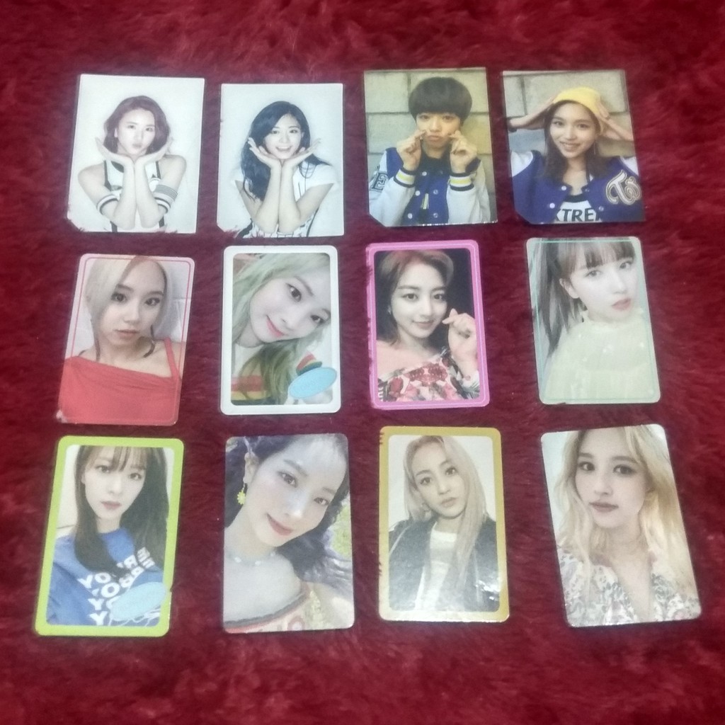 Photocard TWICE Fancy Jungyeon Jihyo Mina Dahyun Chaeyoung