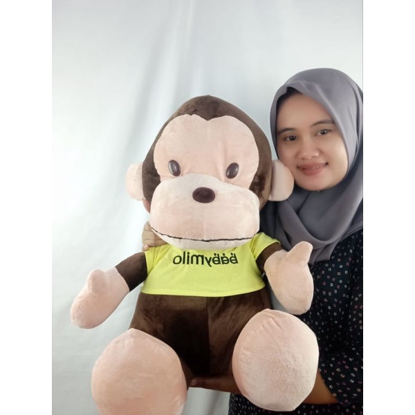 Boneka Monyet Beby milo jumbo SNI