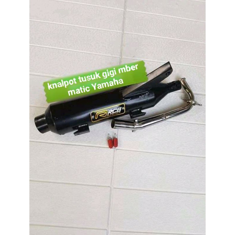 Knalpot tsukigi RCB mber Mio smile Fino Mio sporty Mio m3