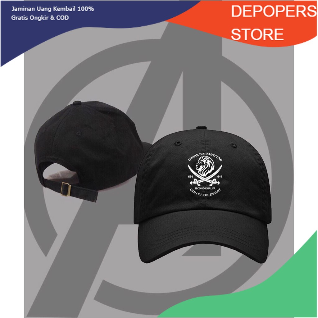 Cod - Topi Baseball Cap - Umar Bin Khattab Islami