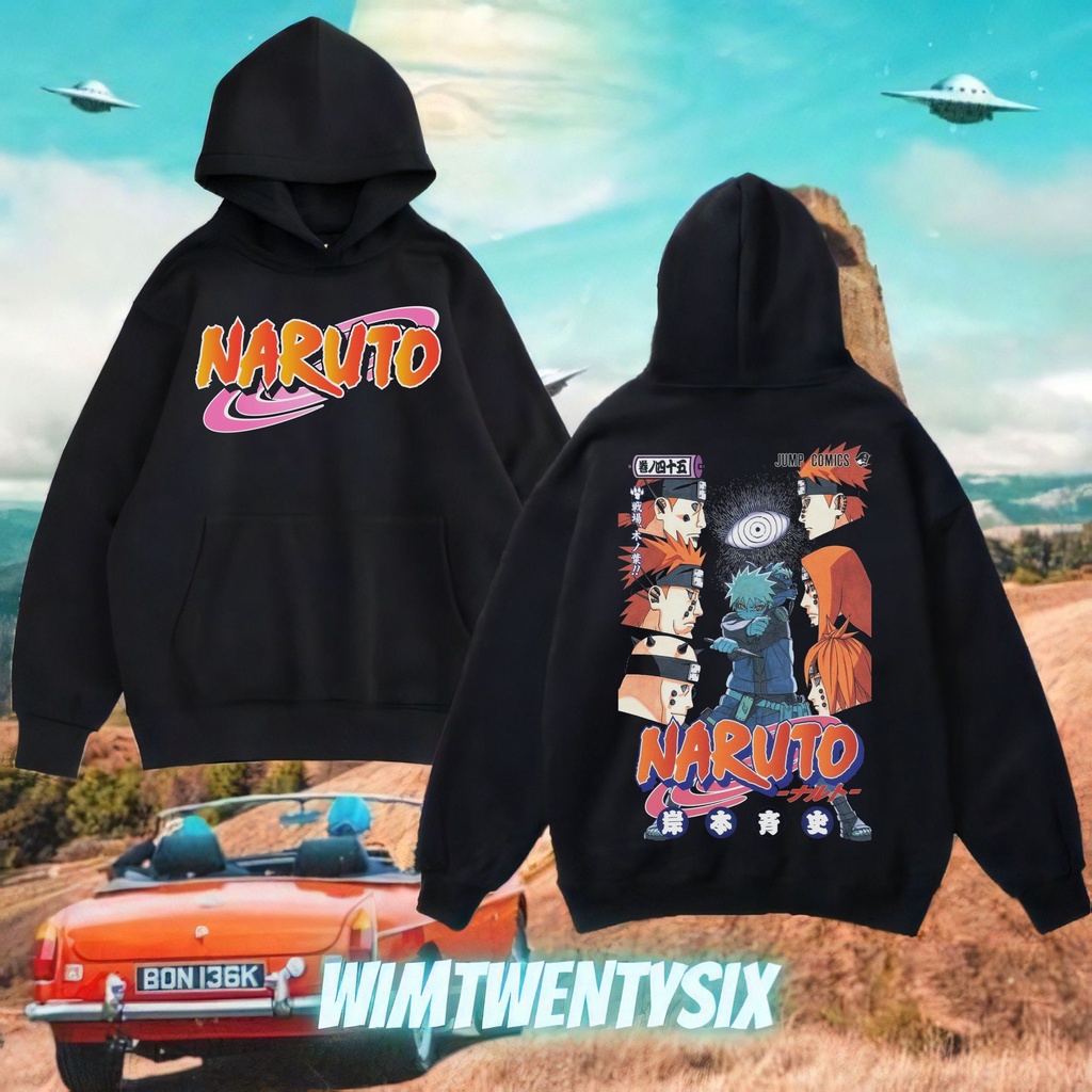 Wimtwentysix | Hoodie | Hoodie unisex | jacket | jacket vintage | Hoodie anime naruto uzumaki