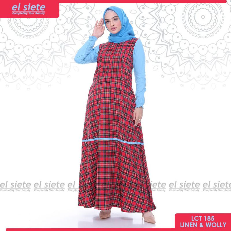 Dress Gamis/elsiete promo Bahan Linen&Rayon